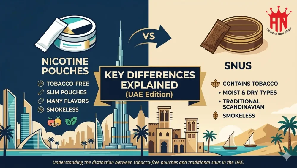 nicotine pouches vs snus